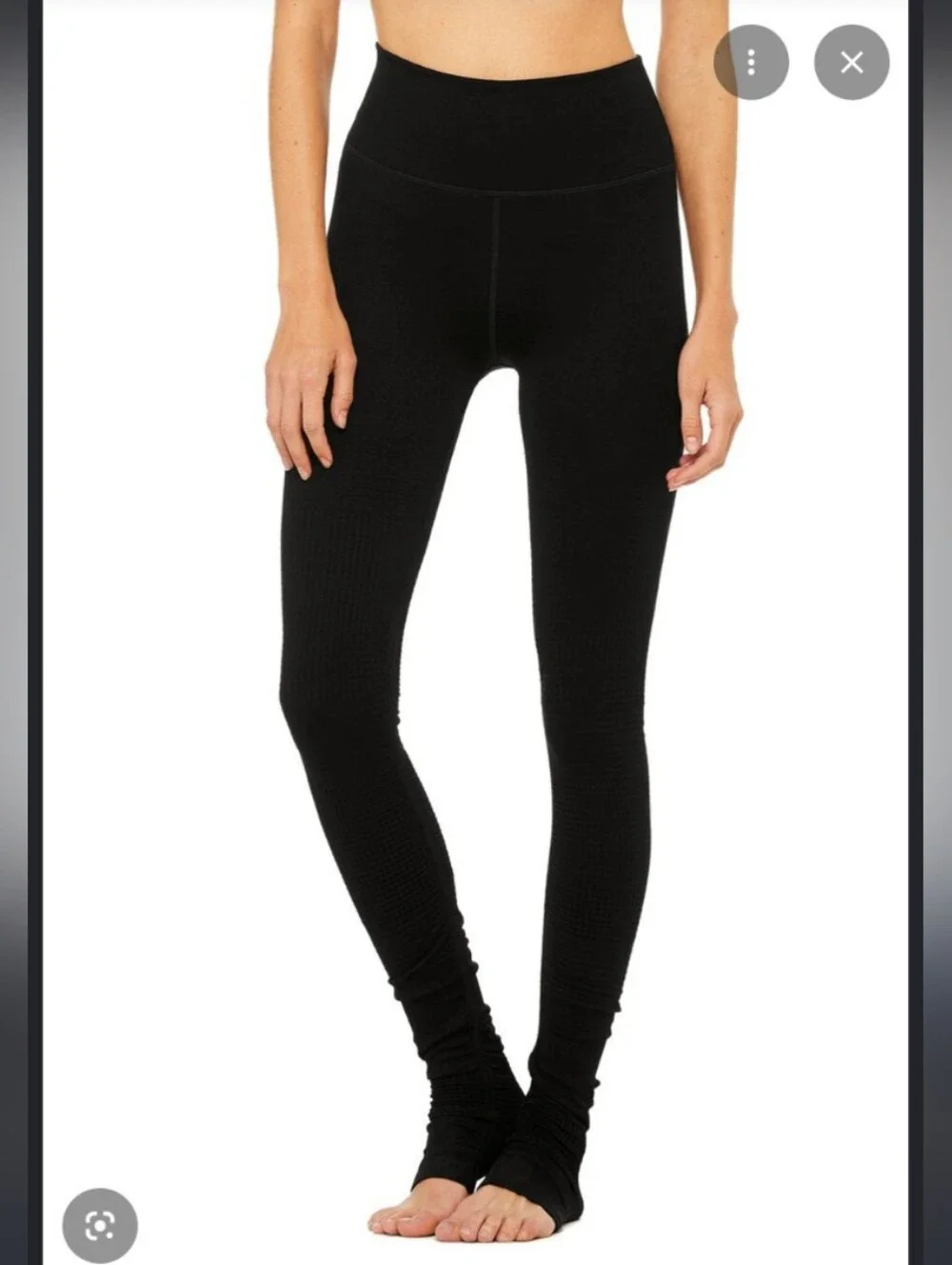 Alo Seamless Ribbed Idol Leggings Textured